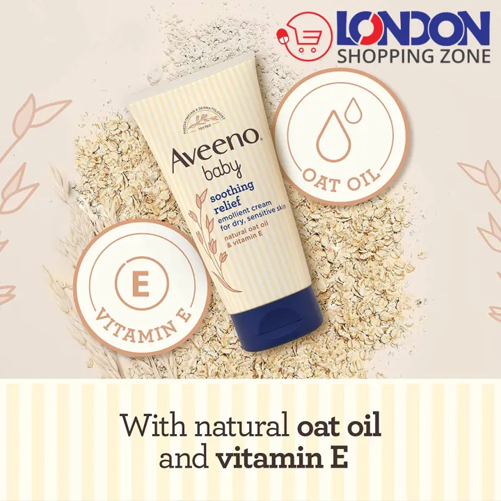 Aveeno%20Baby%20Soothing%20Relief%20Emollient%20Cream%20Gentle%20Skin%20Formula%20UK%20150ml%20for%20Sensitive%20Skin%20-%20Image%204