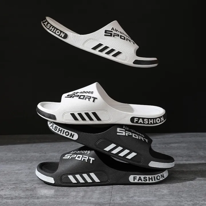Fashion%20Men's%20Slippers%20PVC%20Soft%20Sole%20Non-slip%20Slides%20Casual%20Outdoor%20Beach%20Flip%20Flops%20Home%20Bathroom%20Couples%20Slippers%20New%20Sandal%20-%20Image%205