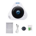 ESCAM Q8 960P 360 Degrees Fisheye Lens 1.3MP WiFi IP Camera, Support Motion Detection / Night Vision, IR Distance: 5-10m, AU Plug. 