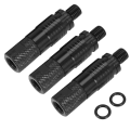 TWEXQNY 9X Carp Fishing Accessories Rod Pod Connector Quick Change Connector Easy to Install to Bank Stick Rod Pod Bite Alarms. 