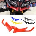 【Hot New Release】 Motorcycle New Front Fairing Winglet Wing Cover Trim For YAMAHA R15 V3 2017 2018 2019 2020 2021 Fin Beak Moto Accessories. 
