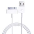 USB Cable for iPhone 4 4s iPad 2 3 iPod 30 Pin USB Data Cable for iPhone 4/4S - White.