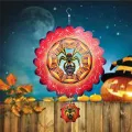 Halloween Spider Wind Spinner Rotating Garden Hanging Decor Kinetic Sculpture Wind Chime Yard Holiday Decoration. 