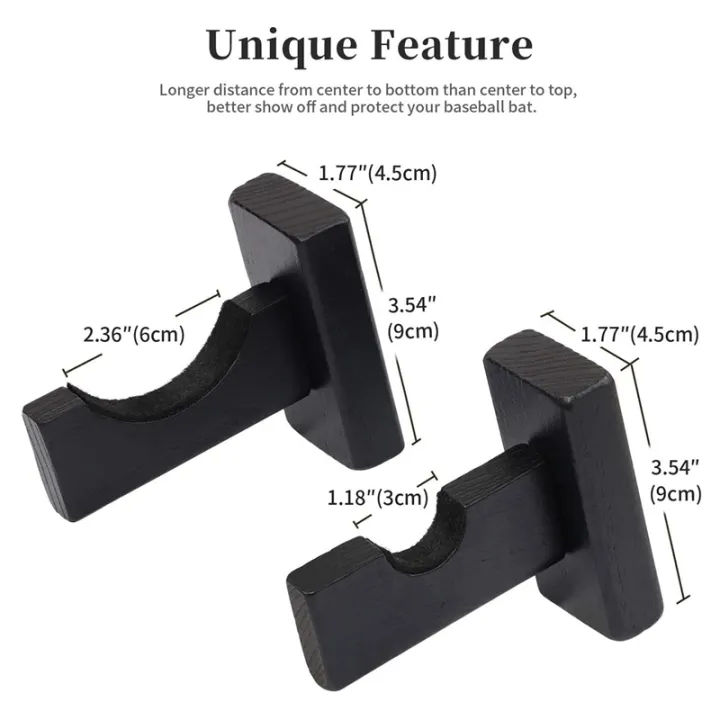 4X%20Baseball%20Bat%20Display%20Wall%20Mount,Bat%20Holders%20for%20Wall%20Solid%20with%20Felt%20Liner%20and%20Hidden%20Screws%20Bat%20Wall%20Mount%20-%20Image%206
