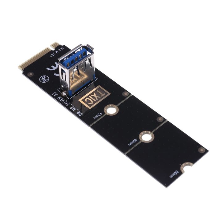 NGFF%20M.2%20to%20USB%203.0%20PCI%20Express%20Converter%20Adapter%20Graphic%20Video%20Card%20Extender%20M2%20to%20PCI-E%20PCIe%20X16%20Slot%20Transfer%20Mining%20Riser%20-%20Image%202