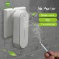 MAYTTO Negative Air Purifier Mini Home Air Cleaner Air Purifier Electronic Embedded Purifier Air Filter Humidifier Deodorizer Air Freshener. 
