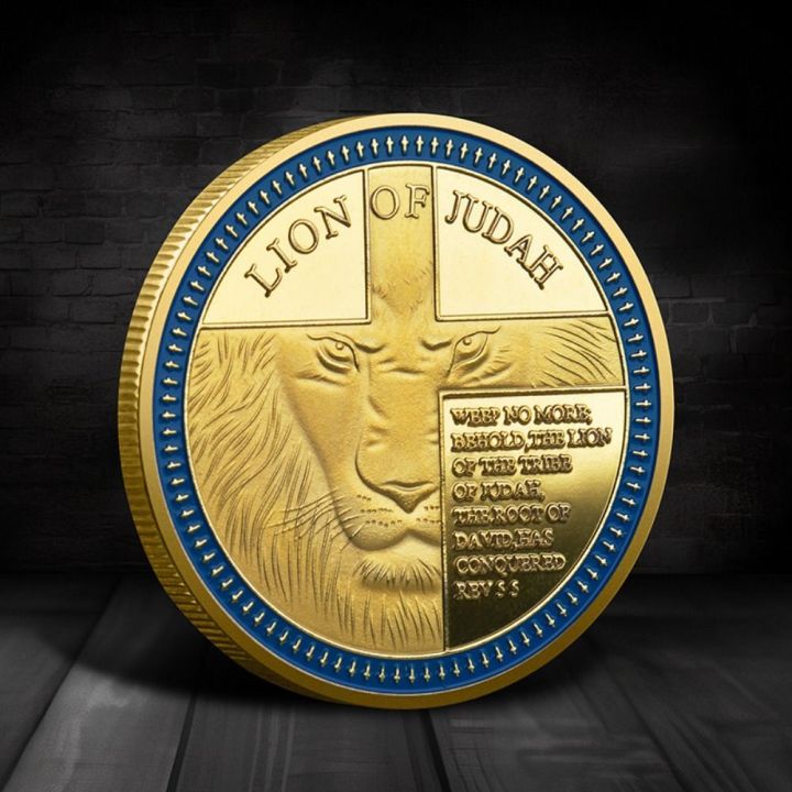 Lion%20Souvenir%20Coin%20Anti%20Rust%20Be%20Strong%20and%20Courageous%20Decoration%20Culture%20Challenge%20Coin%20Collectible%20Coins%20Gift%20-%20Image%205
