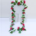 Ethereal Bloom: Handmade Rose Vine Initial for Nursery & Living Spaces.