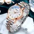 New CHENXI Women Automatic Mechanical Watch Top Brand Luxury Wrist Watch Waterproof Female Leather Business Clock Reloj De Mujer. 