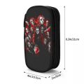 Jason Voorhees (Many Faces Of) Horror Movie Pencil Cases Pencilcases Pen Box Large Storage Bags School Supplies Stationery. 