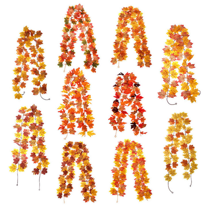 Christmas%20Garden%20Decor%20Thanksgiving%20Day%20Fall%20Leaves%20Autumn%20Hanging%20Vine%20Wedding%20Maple%20Leaf%20Garland%20Vine%20-%20Image%203