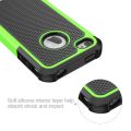 Phone Case for iPhone 4 4S Rugged Rubber Matte Hard Silicone Case Cover Shockproof Protective Phone Cases for iPhone 4 4S. 