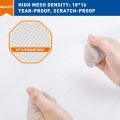 EROCACA White Magnetic Window Mosquito Net DIY Mesh Tulle Invisible Screen Fiberglass Curtain Customize Anti Insect Fly Flies. 