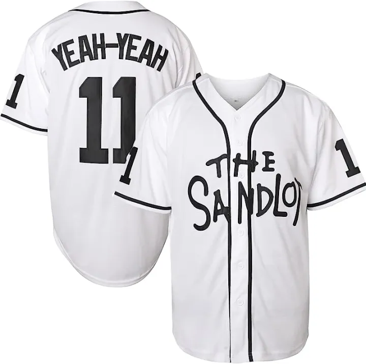 Benny%20'The%20Jet'%20Rodriguez%2030%20The%20Sandlot%20Bel%20Air%20Squints%20Yeah-Yeah%20Baseball%20Jersey%20-%20Image%209