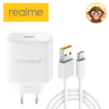 Realme 65W Superdart Gan Charger Adapter With Type C Cable - Charger. 