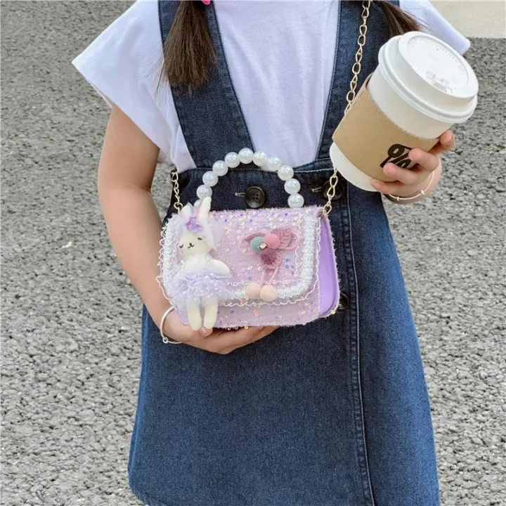 Sweet%20Princess%20Small%20Shoulder%20Bags%20Pearl%20Handle%20Children's%20Chain%20Crossbody%20Bag%20Lovely%20Doll%20Baby%20Girls%20Handbags%20Accessories%20Purse%20-%20Image%204