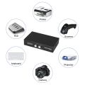 Printer Sharing Switch Hub for 2 PC - 1 Printer-Black.