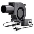 Adjustable Blower Fan For BBQ Heater Blower Air Blower Cooking Portable Machine For Home Vents Tools.
