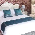 Classical High-end Orchid Phoenix Flower Bedspreads Bed Runner Flag Bedding Towel Pillowcase Pillow Case Home Hotel Decorations. 