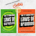 Combo of 2 Books for Marketing and Branding (The 22 Immutable Laws of Marketing, The 22 Immutable Laws of Branding). 