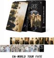 LzStop Kpop ENHYPEN Lomo Cards 55pcs ENHYPEN FATE New Album Photocards ENHYPEN Mini Lomo Postcards for Fans Gift (World Tour FATE). 