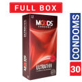Moods - Ultra Thin Condom - Full Box - 10x3=30pcs. 
