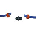 1-Piece Half (0.5) Inch or 16mm Size Water Hose Pipe Repair Joining Extension Quick Connector for Garden Irrigation, Home Car Wash..