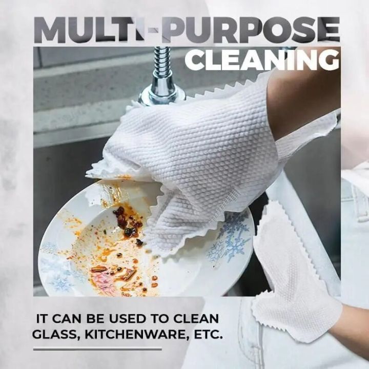 10/20pcs%20Kitchen%20Dish%20Cleaning%20Gloves%20Fish%20Scale%20Cleaning%20Duster%20Gloves%20Non-woven%20Household%20Kitchen%20Fiber%20Gloves%20Reusable%20Tools%20-%20Image%202