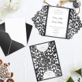10 Sheets Black Metallic Shimmer Cardstock Paper,A4 Size Sheets for Halloween, Invitations, Scrapbooking, Crafts, Graduations. 