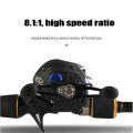 Fishing Reel Left Right Hand Baitcasting Reel with Adjustable Brake System (8kg) for Creek Fishing - Sustainable Option.