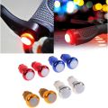 2Pcs / Set Battery Powered Bicycle Handlebar Light Bike Signal Lamp Cycling Led Bar End Plug Safety Indicators - Enhance Safety During Cycling With Bright Led Lights. 