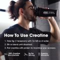 Optimum Nutrition Micronized Creatine Monohydrate Powder, Unflavored, 60 Servings, 300 Grams. 