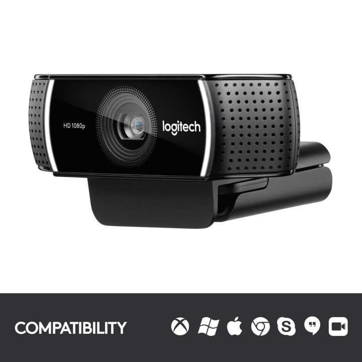 Logitech%20C922%20Pro%20Stream%20Webcam,%20HD%201080p/30fps%20or%20HD%20720p/60fps%20Hyperfast%20Streaming,%20Stereo%20Audio,%20HD%20light%20correction,%20Autofocus,%20For%20YouTube,%20Twitch,%20XSplit,%20PC/Mac/Laptop/Macbook/Tablet%20-%20Black%20-%20Image%208