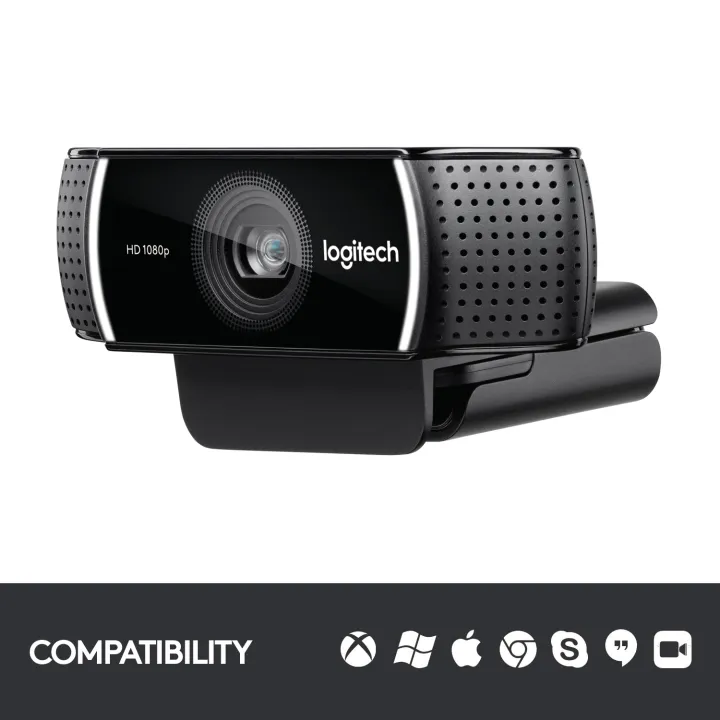Logitech%20C922%20Pro%20Stream%20Webcam,%20HD%201080p/30fps%20or%20HD%20720p/60fps%20Hyperfast%20Streaming,%20Stereo%20Audio,%20HD%20light%20correction,%20Autofocus,%20For%20YouTube,%20Twitch,%20XSplit,%20PC/Mac/Laptop/Macbook/Tablet%20-%20Black%20-%20Image%208