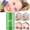New Hot Green Tea Solid Cleansing Mask Dispel Acne Blemish Mark Remove Blackhead Acne Hydrating Moisturizing Deep Cleansing Mask.