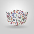 Three Layer Maskyou Fashionable Nakshikatha Face Mask - Mask.