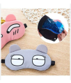 Sleeping Eye Mask Soft Padded Sleep Travel Shade Cover with Cooling Gel Pad Travel Rest Eye Shade Cover Blindfold. 