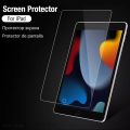 For Apple iPad 10.2" inch (9th generation) 2021Tempered Glass Screen Protector Compatible Versions: A2603, A2604 (Global) 10.2" [Scratch Resistant ]. 