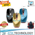 Newman IronMan G306 Wired Optical Gold & Black LED Gaming Mouse.