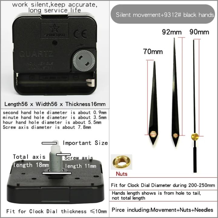 Shinfuku%20Wall%20Clock%20Mechanism%20With%20Hands%20Silent%20Plastic%20DIY%20Accessory%20Kits%20Sweep%20Quartz%20Movement%20-%20Image%204