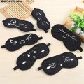 1pc Sleeping Eye Mask Black Eye Shade Sleep Mask Black Mask Bandage on Eyes for Sleeping Emotion Sleep Mask. 