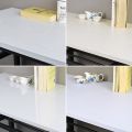 Pure White Wallpaper Self-Adhesive Waterproof Moisture-Proof Paint Kitchen Wall Stickers Cabinet Table Furniture Decoration Film.