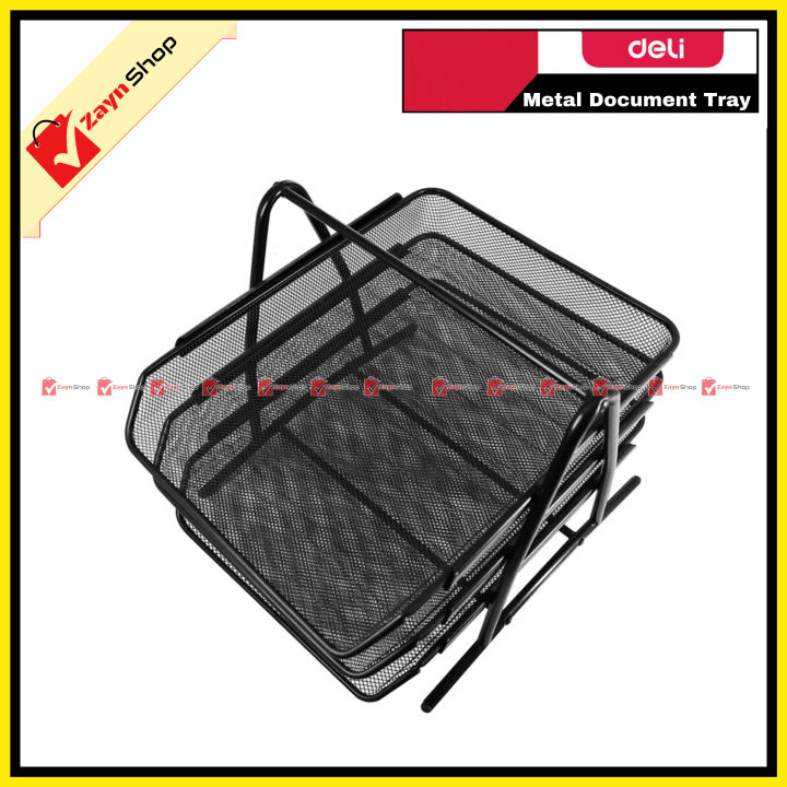 Deli%209181%20metal%20Document%20trays%203%20layer%20file%20basket%20file%20tray%20-%20Image%204