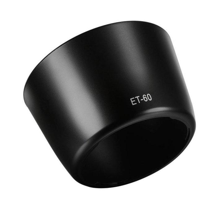 ET60 Lens Hood for EF 75-300mm f/4.0-5.6 and Canon 55-250 mm SLR Lens