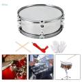 13inch Snare Drum with Shoulder Strap, Music Learning Portable Music Drums Percussion Instrument for Kids Beginners Gifts.