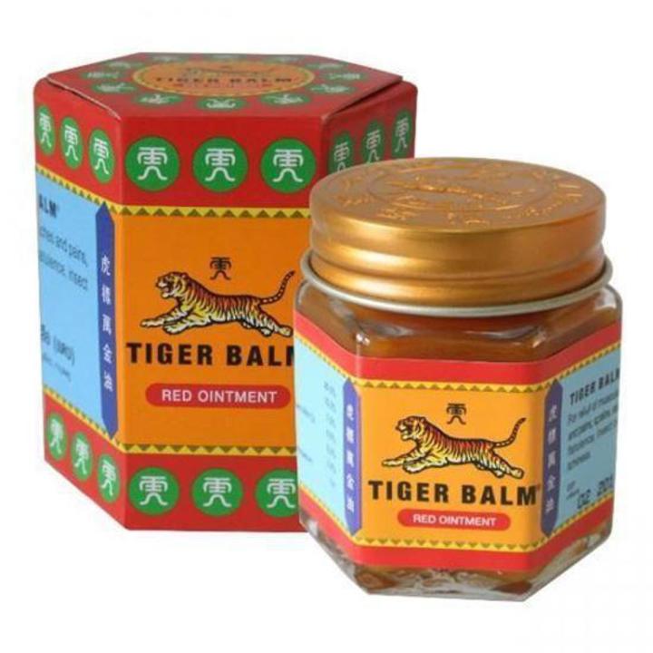 Tiger Balm Red Ointment Pain Relief Muscle Soreness Arthritis Rub 10 Gm