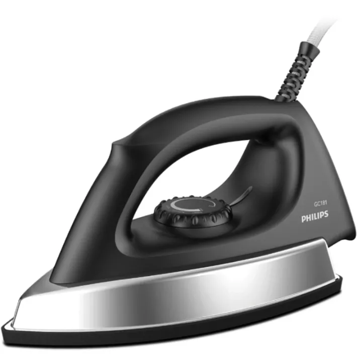 Philips%20GC181/80%20Heavyweight%20Dry%20Iron%20%E2%80%93%201000W,%201.6%20KG%20(Non-Stick%20Coating)%20-%20Image%202