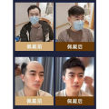 Wig men s short hair Korean version handsome head replacement hair weaving men s real hair bald high forehead breathable.