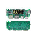 LED Dual USB 5V 2.4A Micro/Type-C USB Mobile Power Bank 18650 Charging Module Lithium Battery Charger Board Circuit Protection.