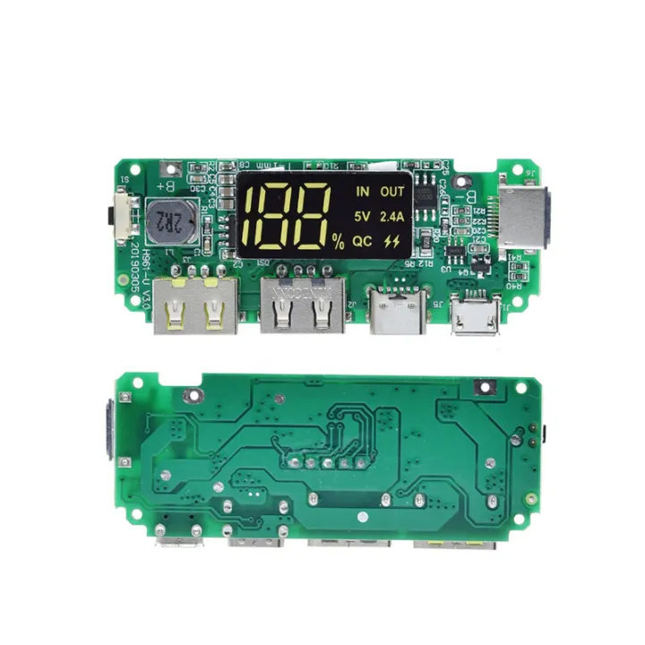 LED%20Dual%20USB%205V%202.4A%20Micro/Type-C%20USB%20Mobile%20Power%20Bank%2018650%20Charging%20Module%20Lithium%20Battery%20Charger%20Board%20Circuit%20Protection%20-%20Image%204